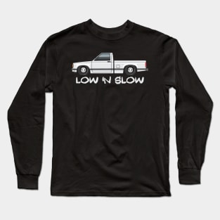 Low 'N Slow White Long Sleeve T-Shirt